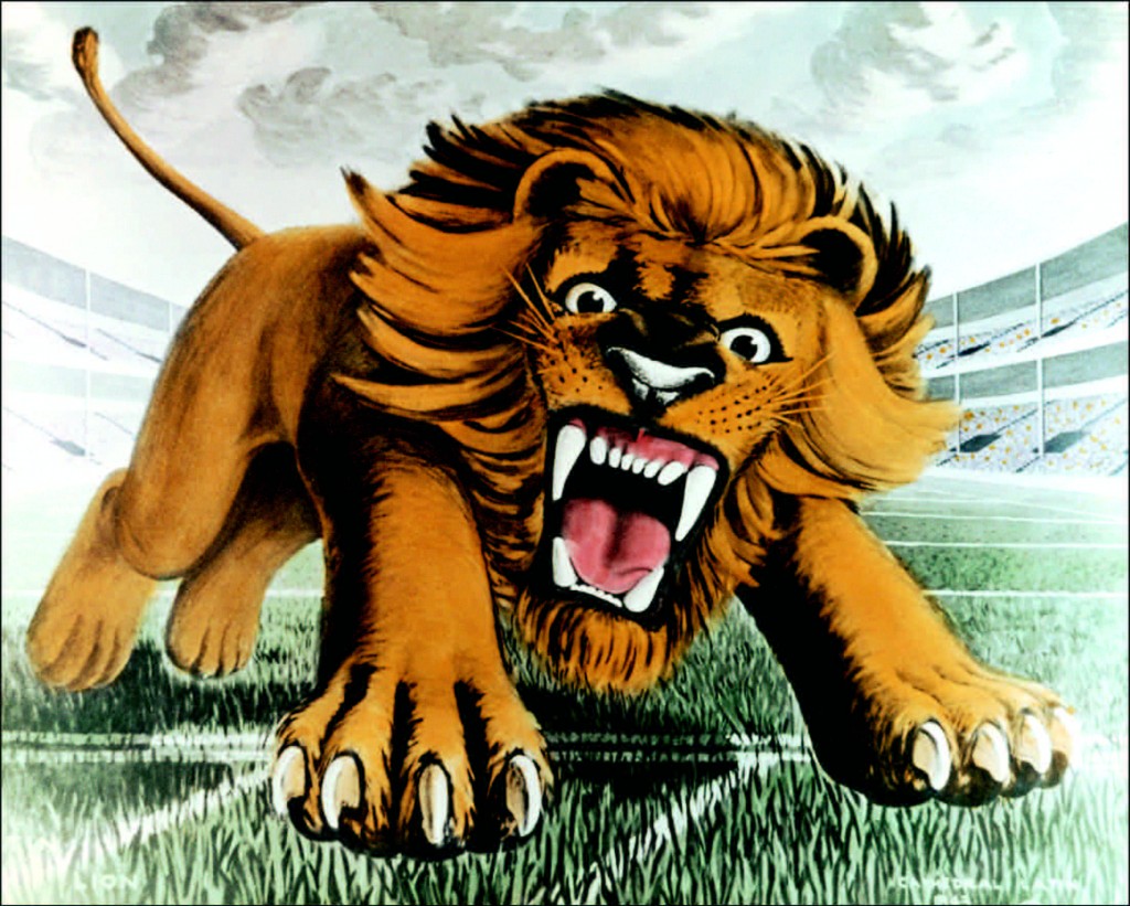 Charging_lion_on_football_book